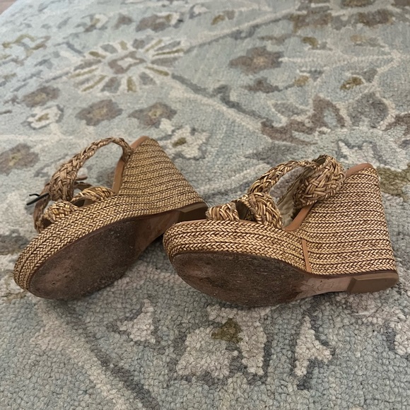 Stuart Weitzman Platform Wedge Sandals - Picture 3 of 7